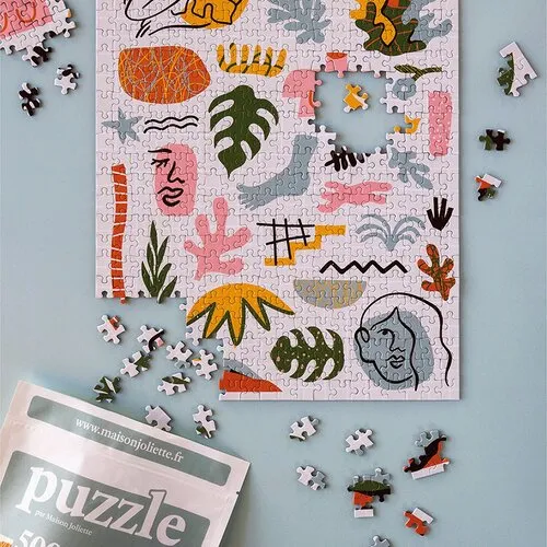 Puzzle 500 pièces coup déclat