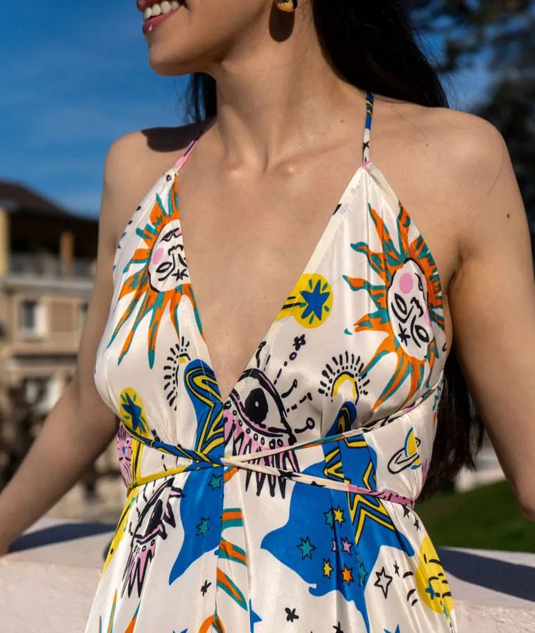 Robe longue dos nu Patti