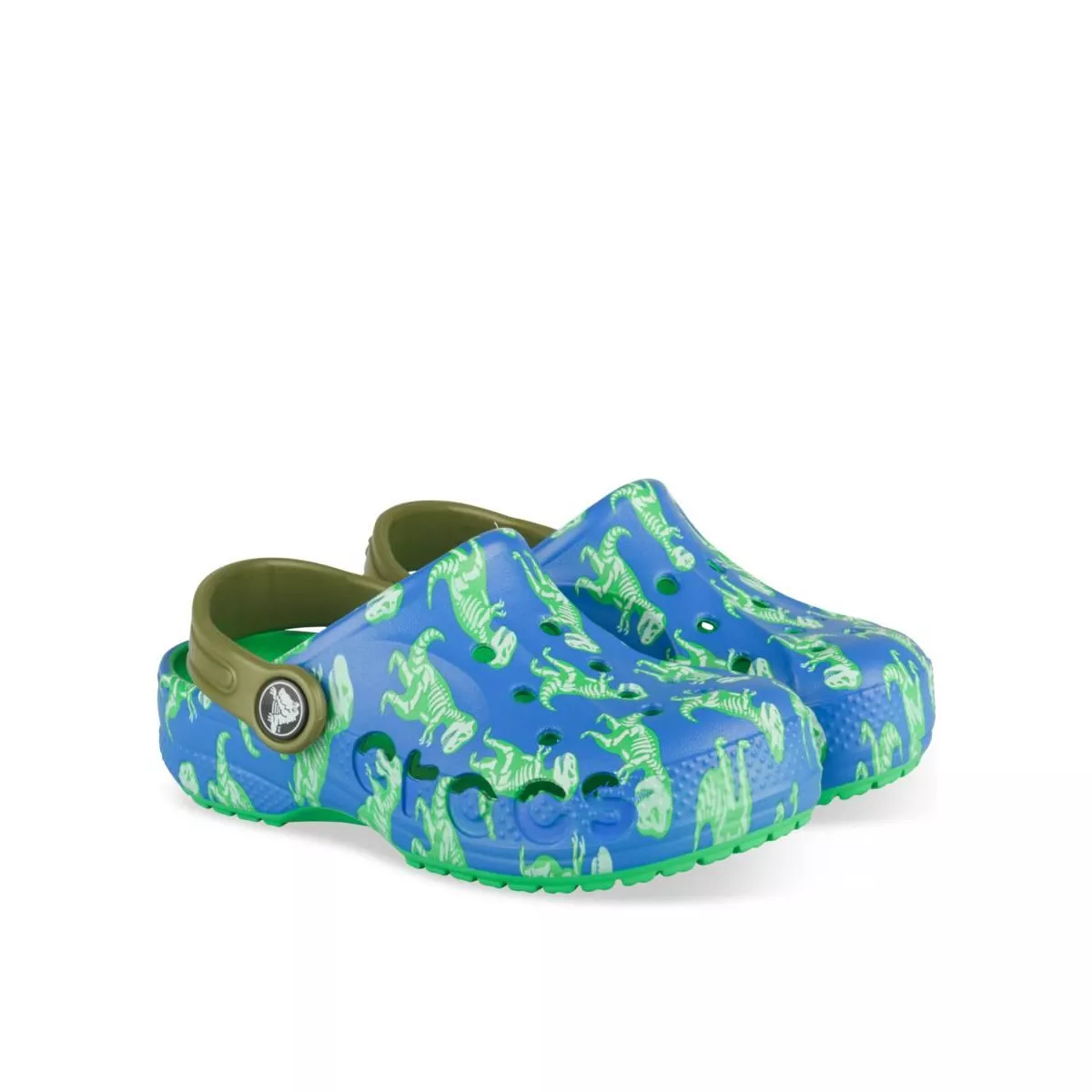Sabots BLEU CROCS Baya Graphic