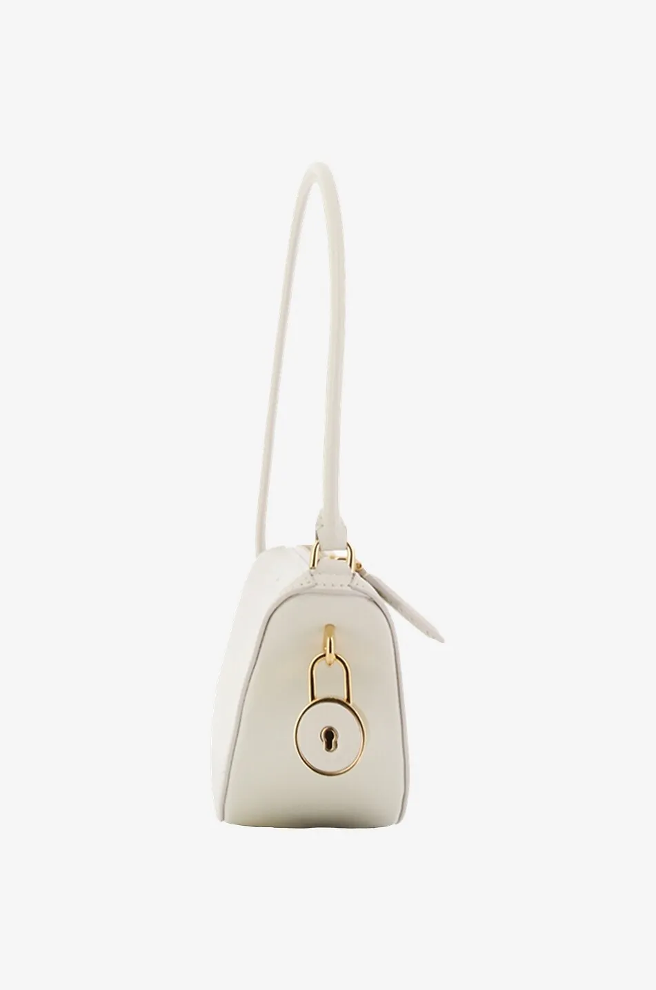 Sac porté épaule en cuir Le Demi Coeur S