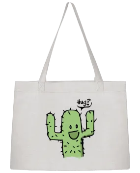 Sac Shopping cactus calin gratuit par Tête Au Carré
