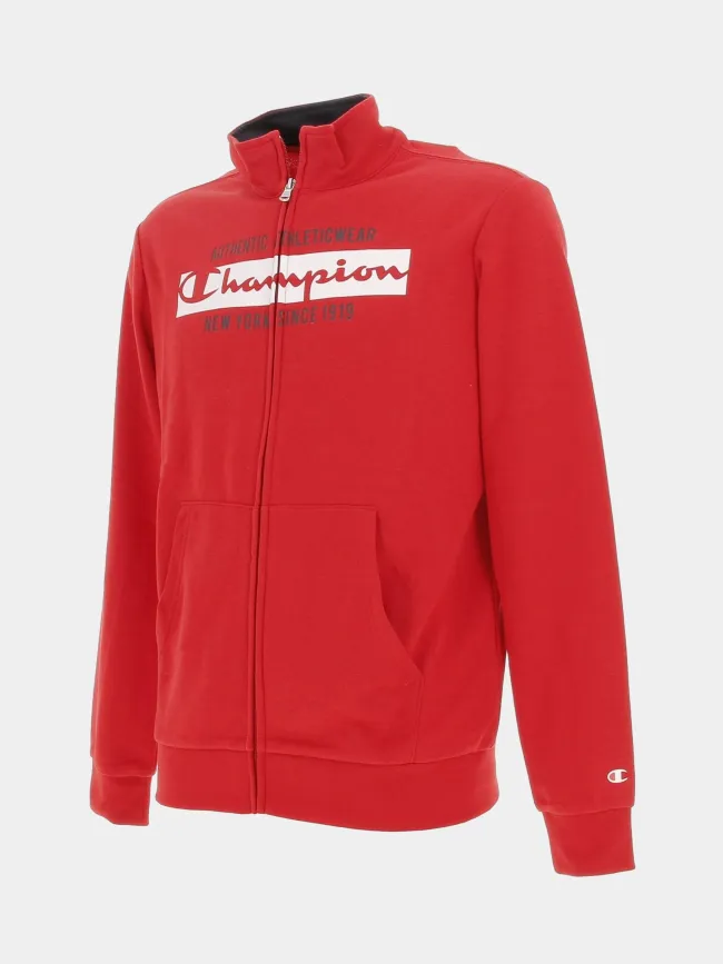 Survêtement veste jogging rouge enfant - Champion | wimod