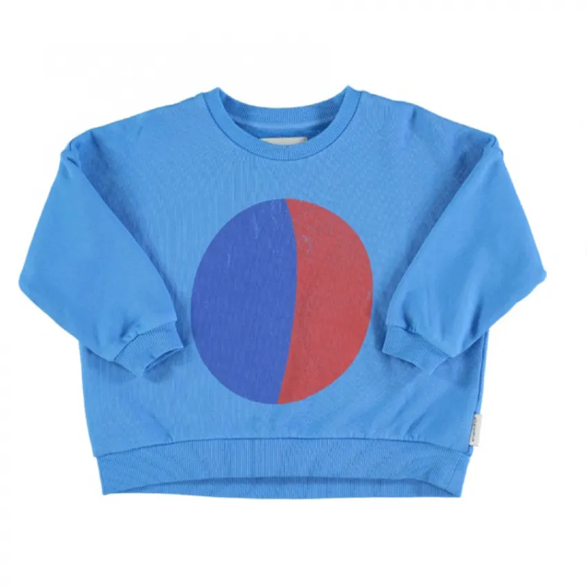 Sweatshirt bleu pour enfants Piupiuchick | Petites Fripouilles