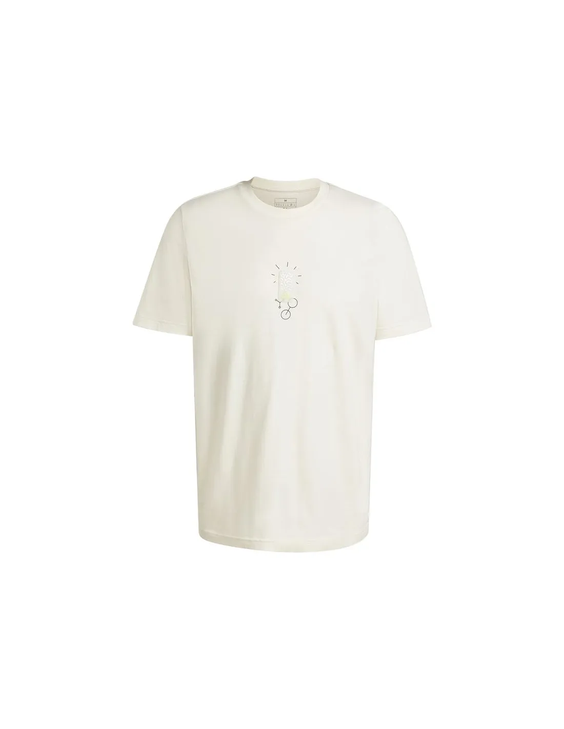 T-shirt adidas Linéaire moulé Homme Blanc