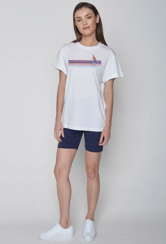 T-shirt coton bio Nature Windsurf