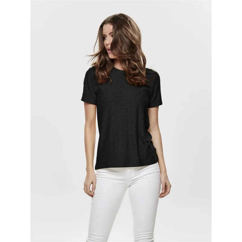 T-shirt fluide brillant doré beige femme - Molly Bracken | wimod