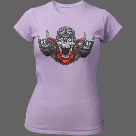 T-shirt tête de mort superman