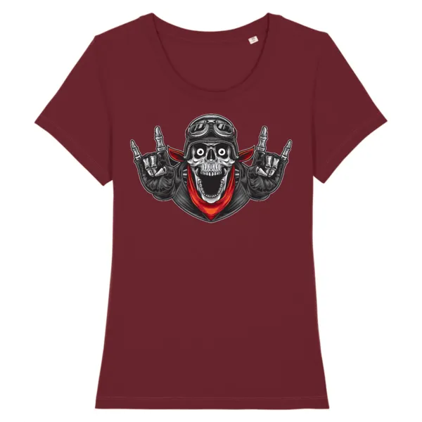 T-shirt tête de mort superman