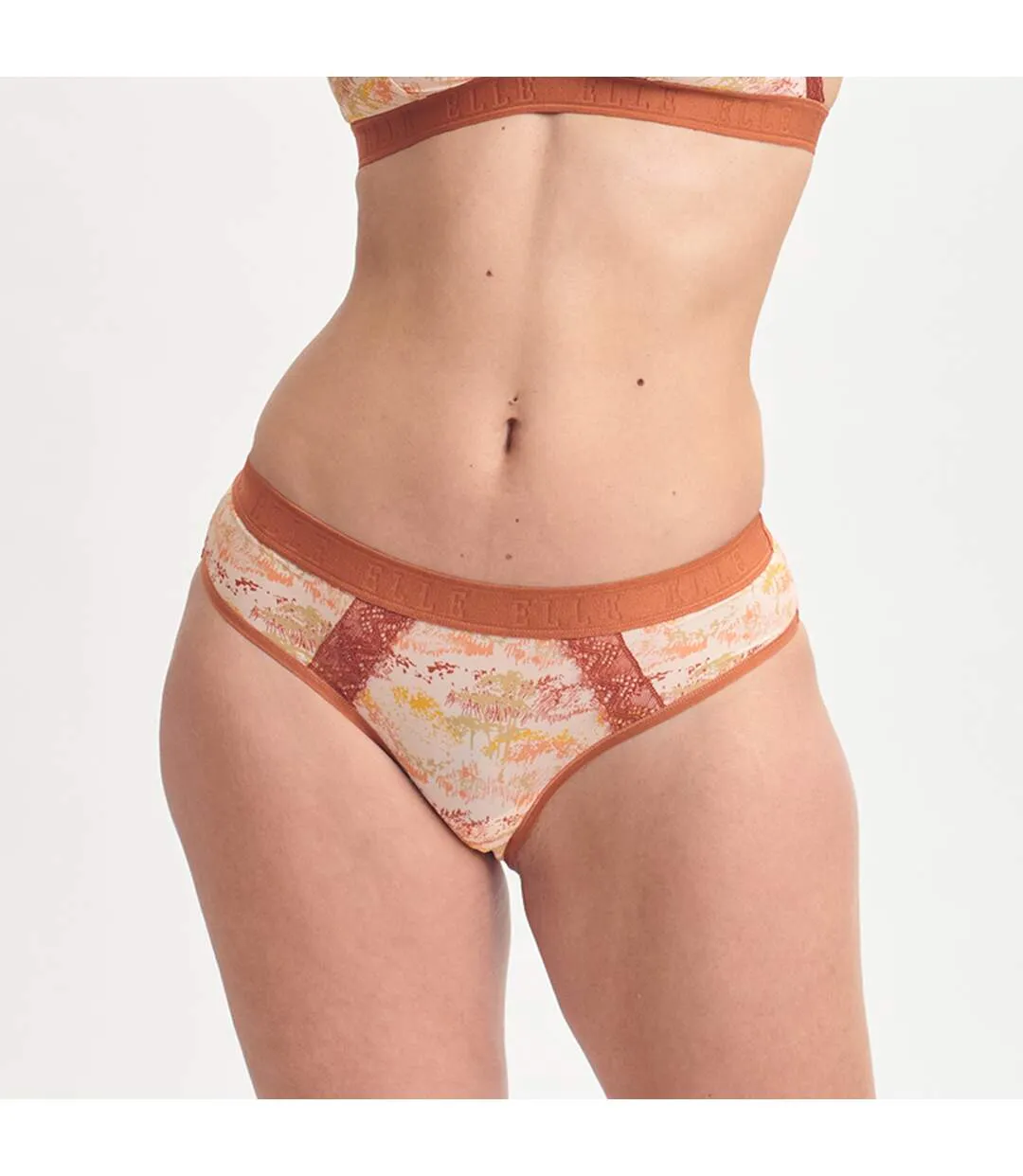 Tanga brésilien femme 24/7 Lace Microfibre ELLE