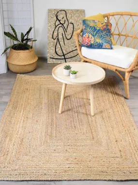 Tapis jute tissé main NATURE Care&Fair - Beige