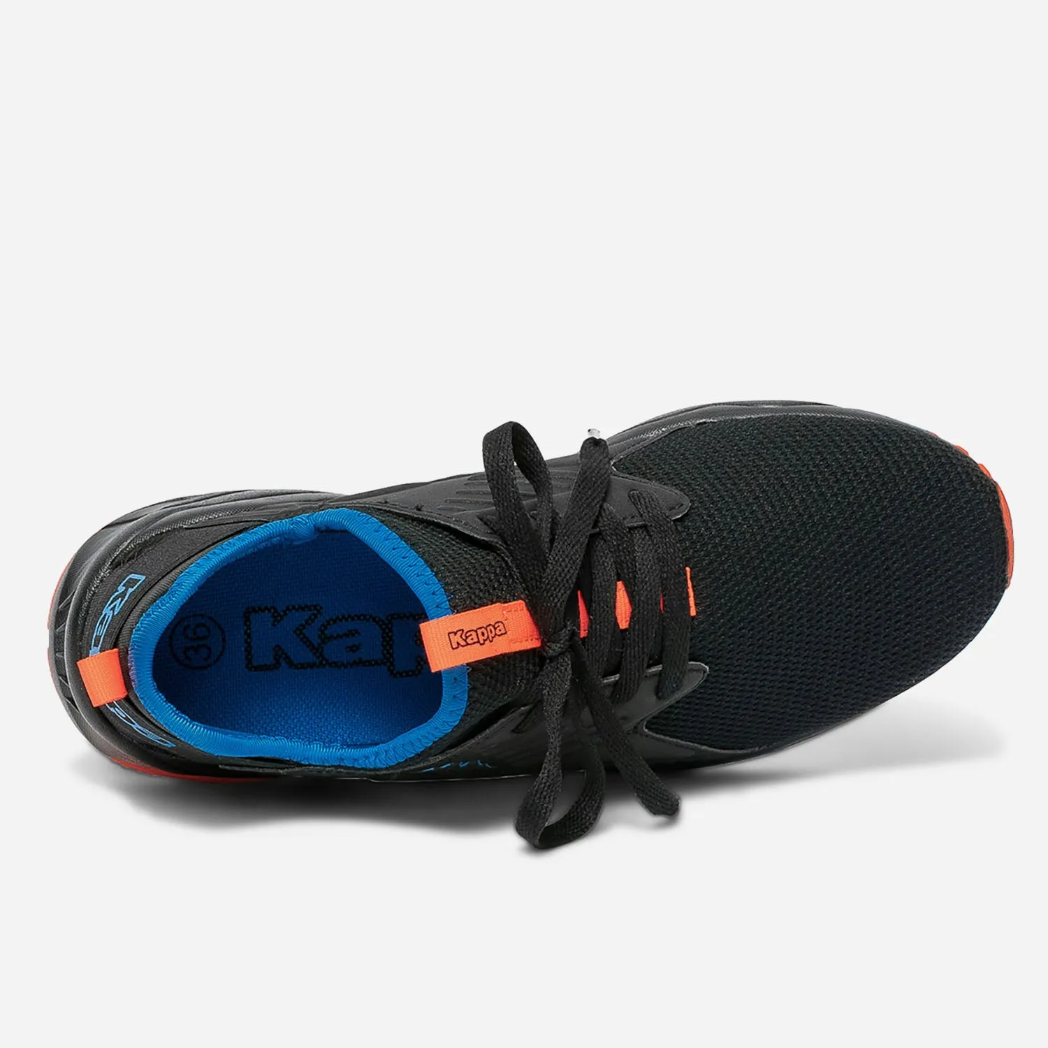 Tennis KAPPA noire, orange et bleue en mesh - Baskets / tennis Sport | ERAM