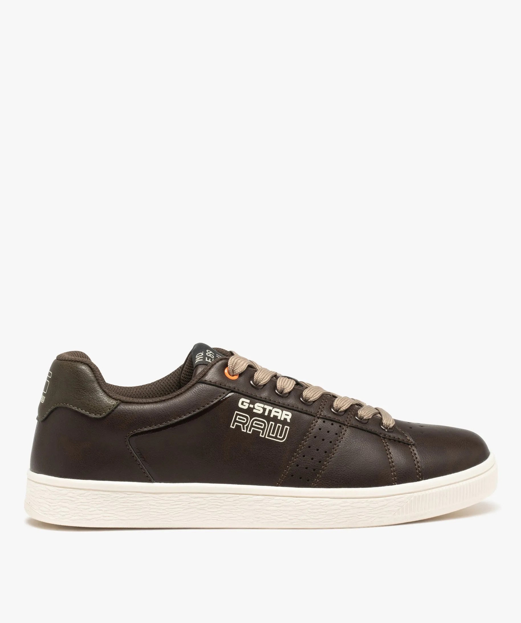 Tennis à lacets homme G-Star - Raw marron chine