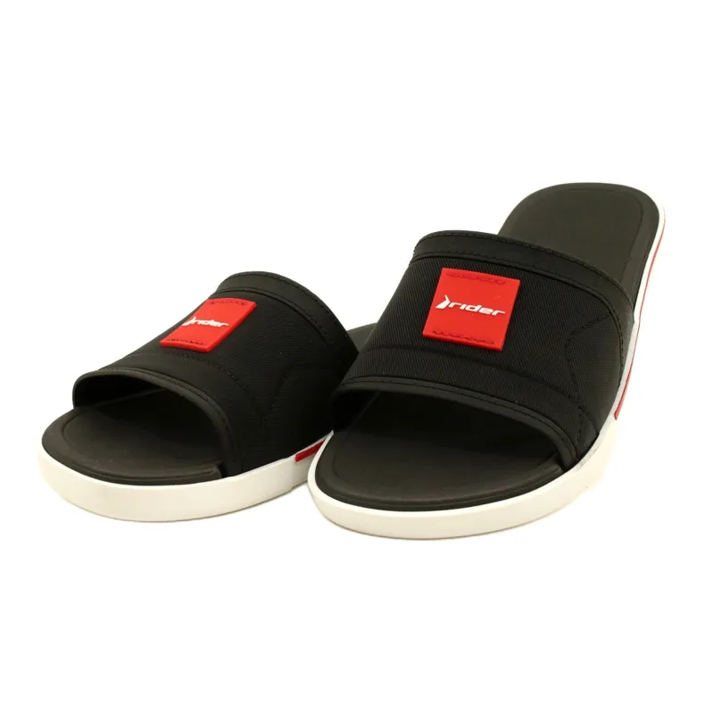 Toboggans Rider Spin Slide AD 11795 AG359 Noir/Rouge blanche le noir