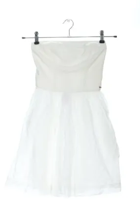 Tommy Hilfiger Robe épaules nues blanc style décontracté