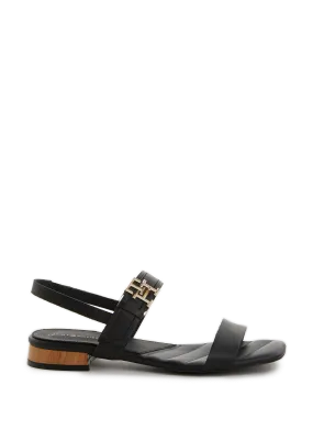 TOMMY HILFIGER  Sandales à petit talon - Noir
