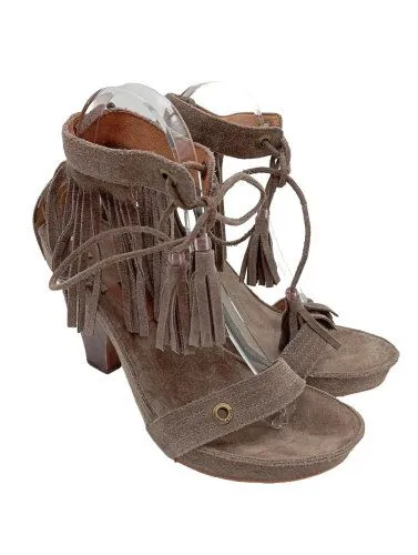 Tommy Hilfiger Sandales à talon haut blanc cassé style décontracté