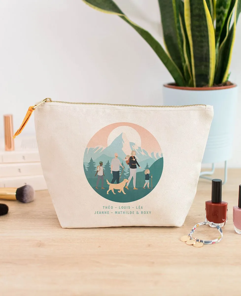 Trousse Famille en balade personnalisé