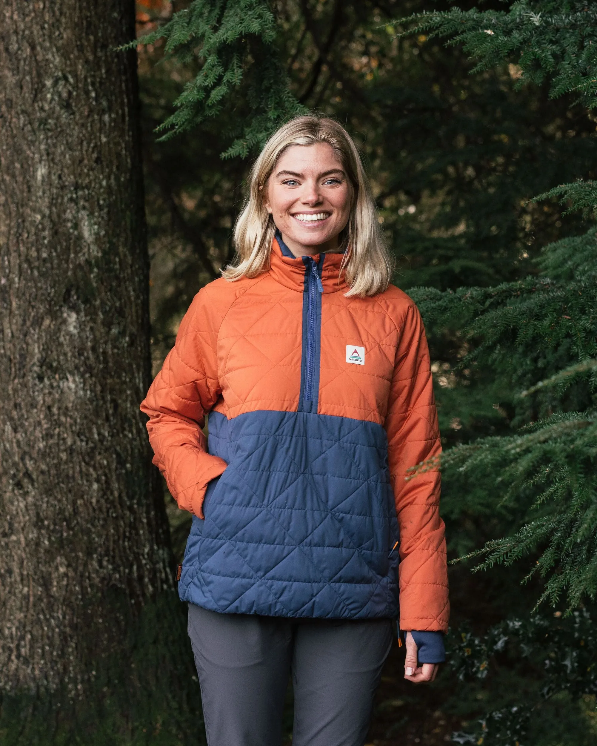 Veste Isolée Trace Recyclée Thermore - Orange Brlé