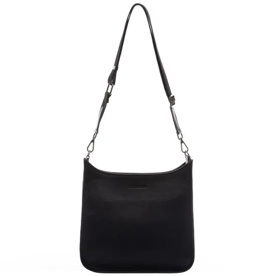 XL Sac à doscuir noir TJARK pour ordinateur portable